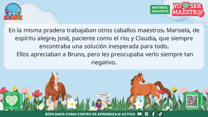 Historias para Maestros Taller Intensivo Maestros Enero 2026 - EL CABALLO QUE APRENDIÓ A MIRAR EL AMANECER en PDF