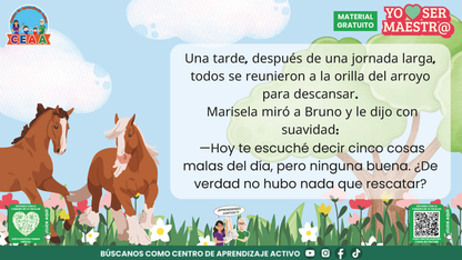 Historias para Maestros Taller Intensivo Maestros Enero 2026 - EL CABALLO QUE APRENDIÓ A MIRAR EL AMANECER en PDF