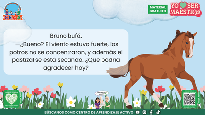 Historias para Maestros Taller Intensivo Maestros Enero 2026 - EL CABALLO QUE APRENDIÓ A MIRAR EL AMANECER en PDF