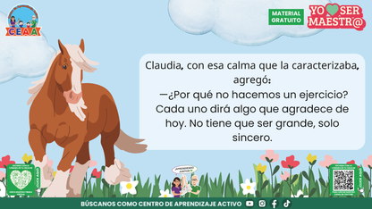 Historias para Maestros Taller Intensivo Maestros Enero 2026 - EL CABALLO QUE APRENDIÓ A MIRAR EL AMANECER en PDF