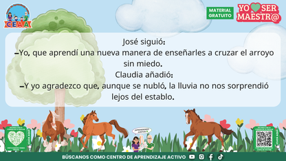 Historias para Maestros Taller Intensivo Maestros Enero 2026 - EL CABALLO QUE APRENDIÓ A MIRAR EL AMANECER en PDF