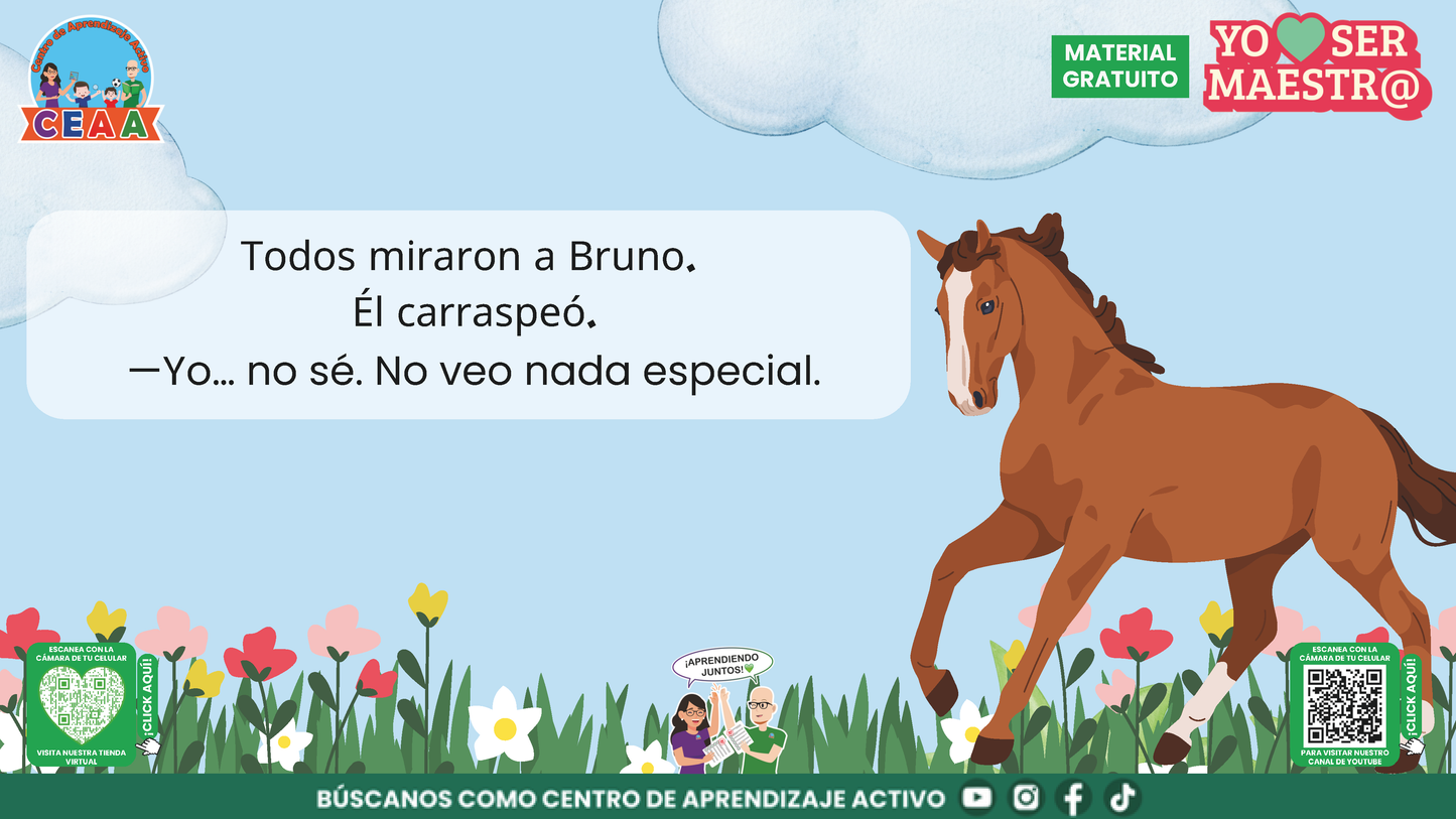 Historias para Maestros Taller Intensivo Maestros Enero 2026 - EL CABALLO QUE APRENDIÓ A MIRAR EL AMANECER en PDF