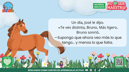 Historias para Maestros Taller Intensivo Maestros Enero 2026 - EL CABALLO QUE APRENDIÓ A MIRAR EL AMANECER en PDF