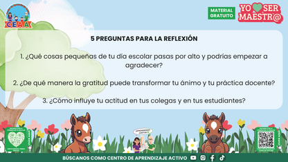 Historias para Maestros Taller Intensivo Maestros Enero 2026 - EL CABALLO QUE APRENDIÓ A MIRAR EL AMANECER en PDF
