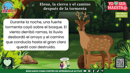 Historias para Maestros - Elena, la cierva y el camino después de la tormenta en PDF