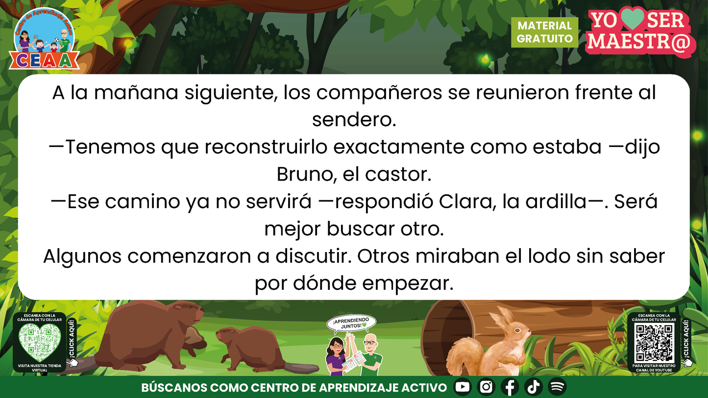 Historias para Maestros - Elena, la cierva y el camino después de la tormenta en PDF