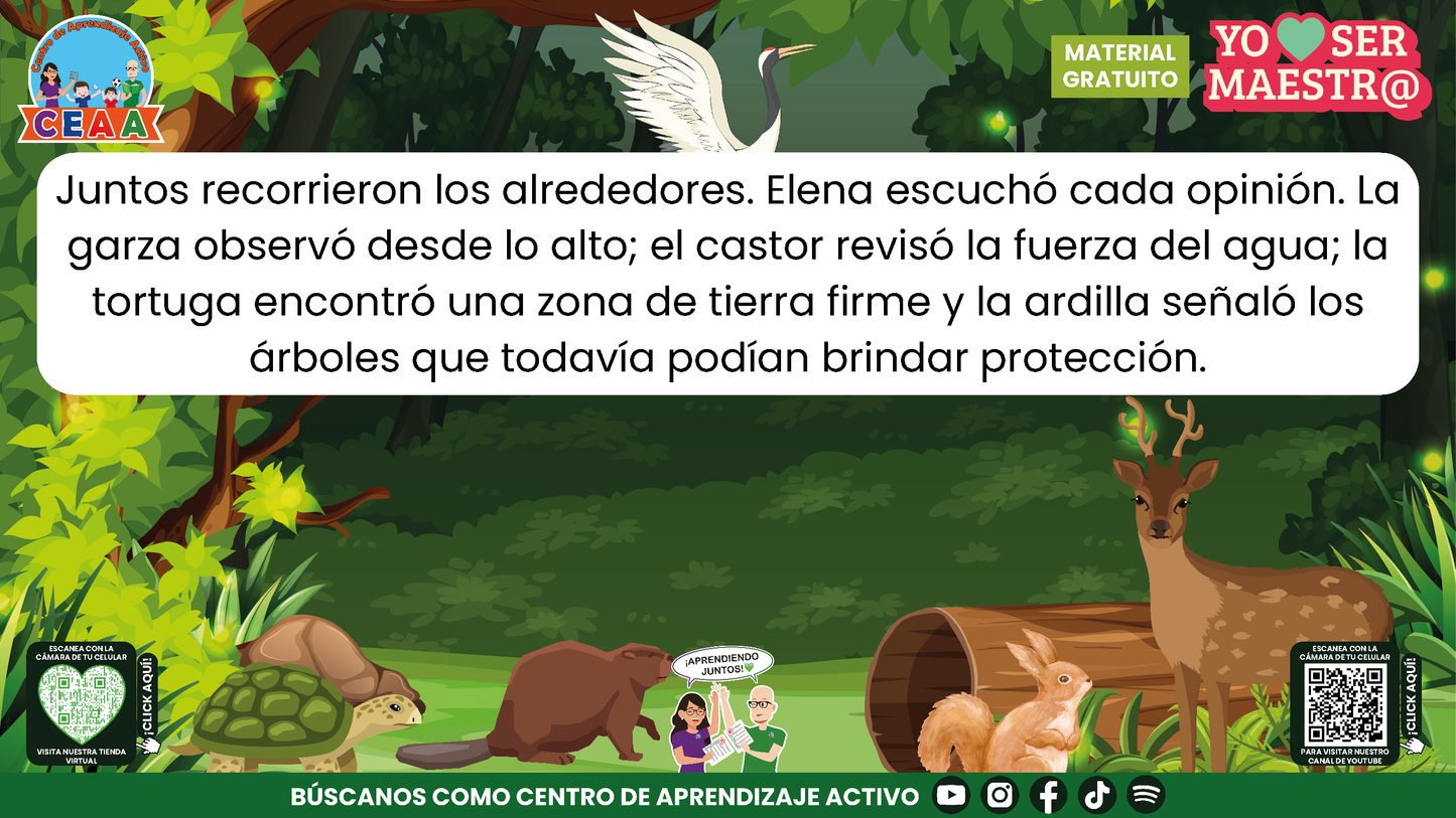 Historias para Maestros - Elena, la cierva y el camino después de la tormenta en PDF