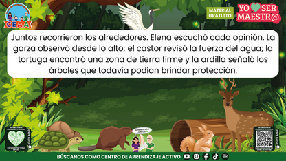 Historias para Maestros - Elena, la cierva y el camino después de la tormenta en PDF