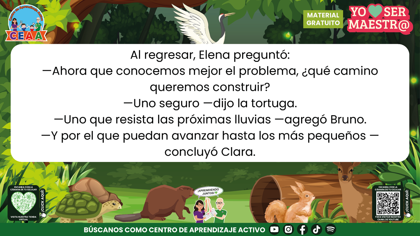 Historias para Maestros - Elena, la cierva y el camino después de la tormenta en PDF