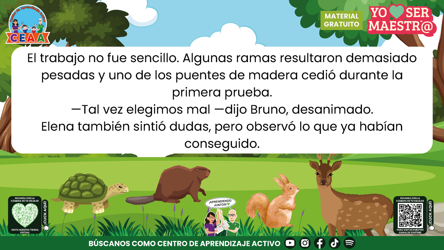 Historias para Maestros - Elena, la cierva y el camino después de la tormenta en PDF
