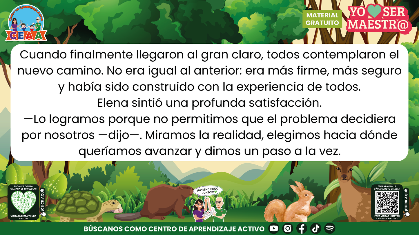 Historias para Maestros - Elena, la cierva y el camino después de la tormenta en PDF