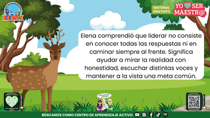 Historias para Maestros - Elena, la cierva y el camino después de la tormenta en PDF