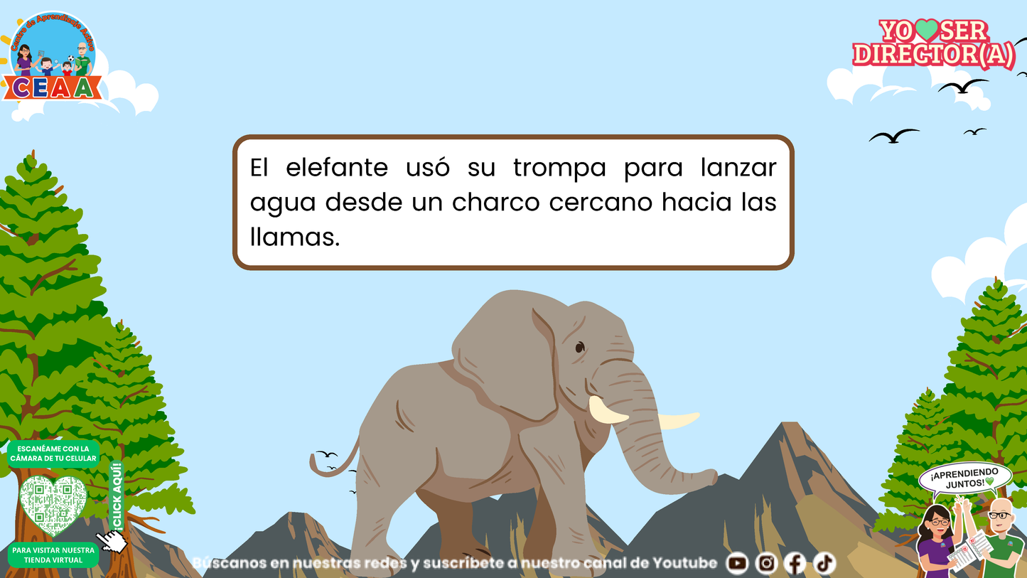Historias para Directores - El León que Aprendió a Confiar (Editable en PowerPoint)