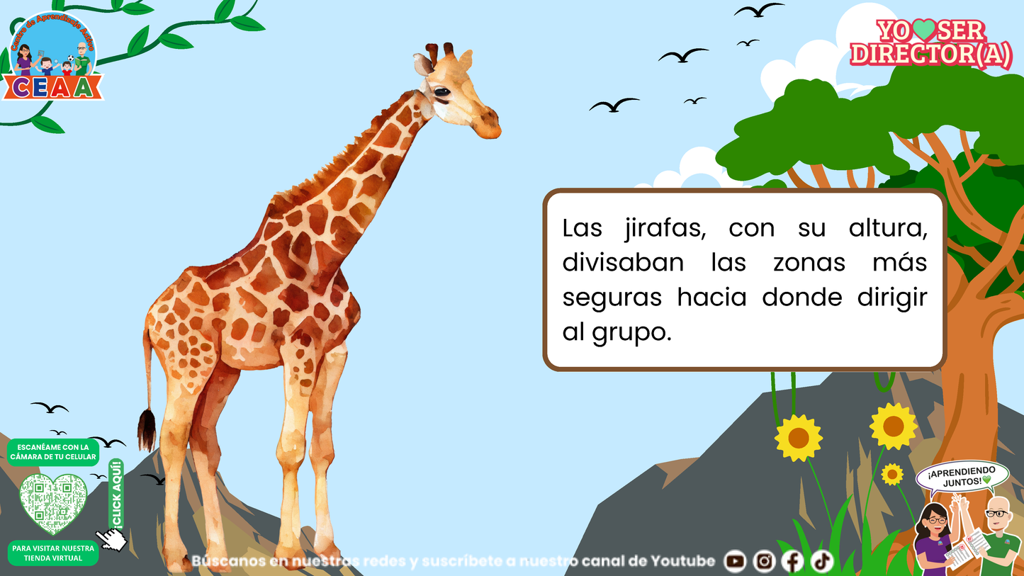Historias para Directores - El León que Aprendió a Confiar (Editable en PowerPoint)