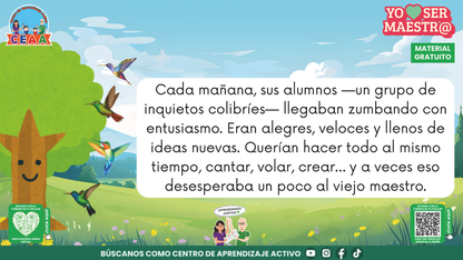 Historias para Maestros - EL ROBLE Y LOS COLIBRÍES en PDF