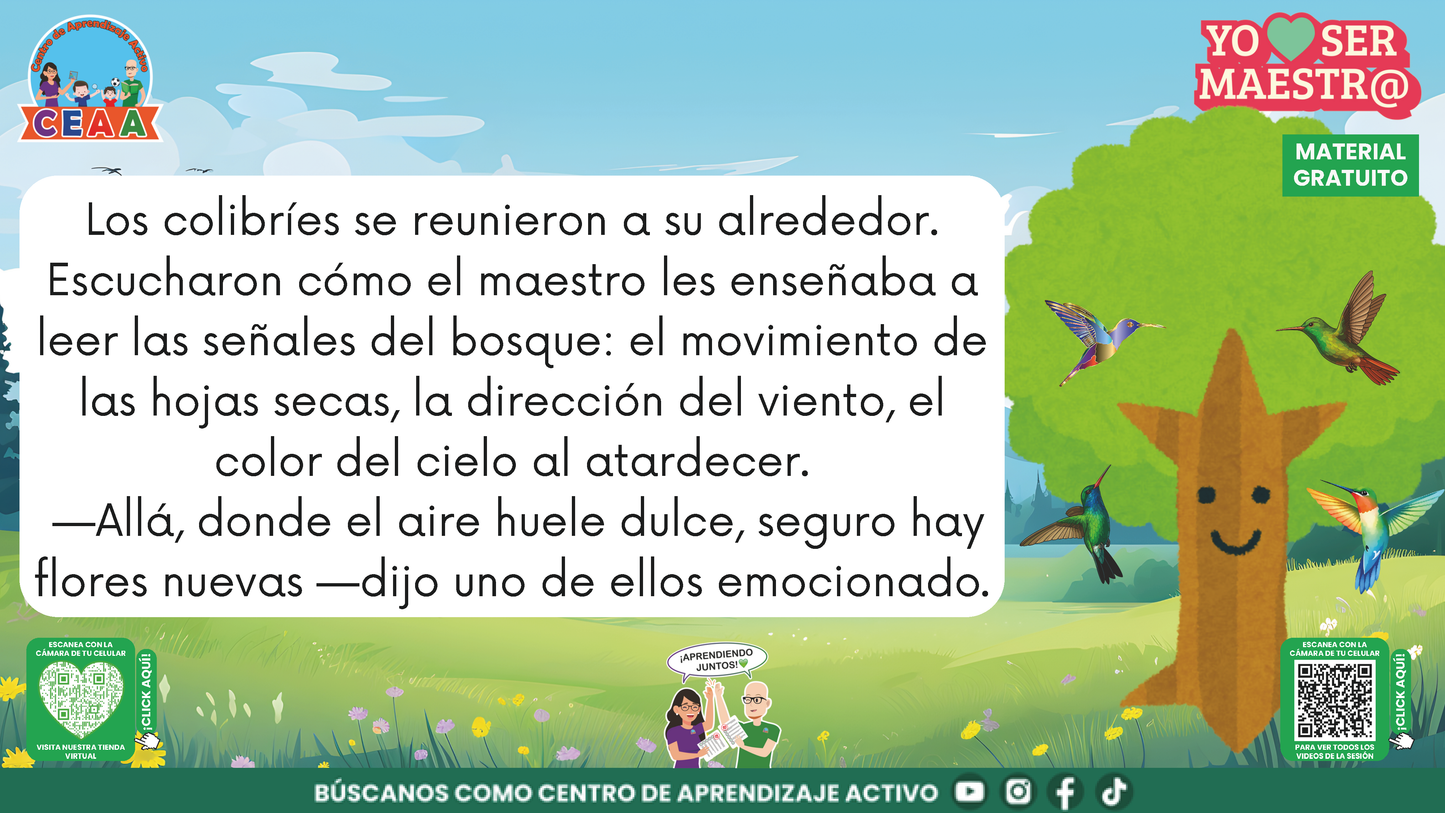 Historias para Maestros - EL ROBLE Y LOS COLIBRÍES en PDF
