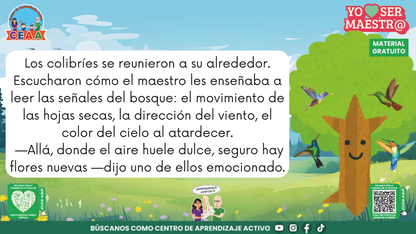 Historias para Maestros - EL ROBLE Y LOS COLIBRÍES en PDF