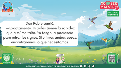Historias para Maestros - EL ROBLE Y LOS COLIBRÍES en PDF