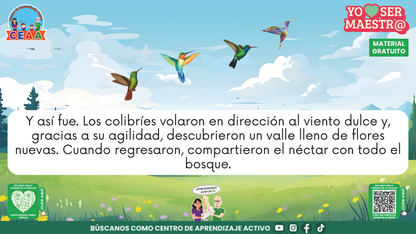 Historias para Maestros - EL ROBLE Y LOS COLIBRÍES en PDF