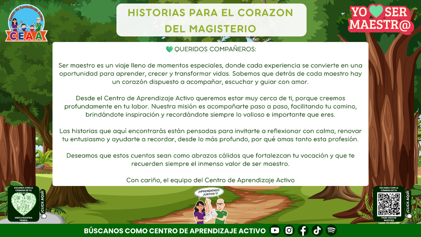 Historias para Maestros - EL SALÓN QUE VOLVIÓ A LEVANTARSE Editable en PowerPoint