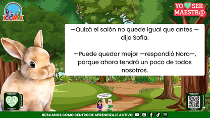 Historias para Maestros - EL SALÓN QUE VOLVIÓ A LEVANTARSE Editable en PowerPoint