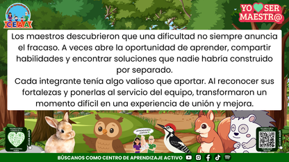 Historias para Maestros - EL SALÓN QUE VOLVIÓ A LEVANTARSE Editable en PowerPoint