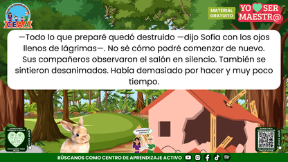 Historias para Maestros - EL SALÓN QUE VOLVIÓ A LEVANTARSE en PDF