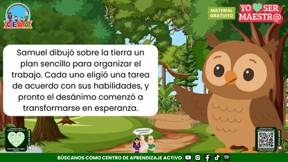 Historias para Maestros - EL SALÓN QUE VOLVIÓ A LEVANTARSE en PDF