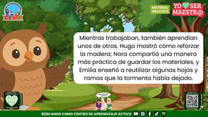 Historias para Maestros - EL SALÓN QUE VOLVIÓ A LEVANTARSE en PDF