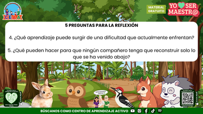 Historias para Maestros - EL SALÓN QUE VOLVIÓ A LEVANTARSE en PDF