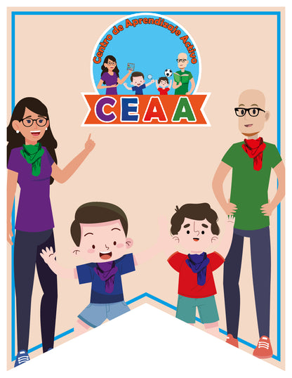 Banderín Mes de Enero V1