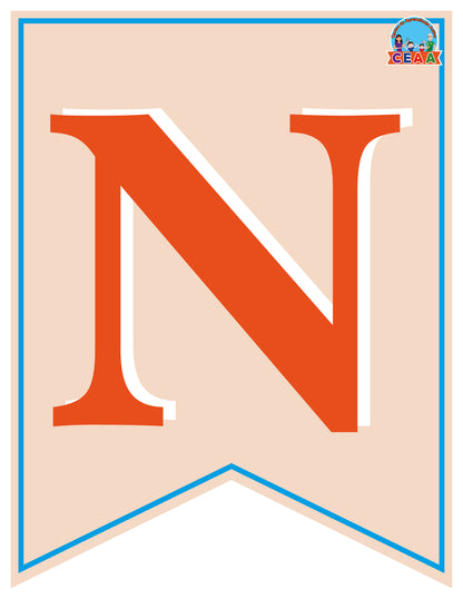 Banderín Mes de Enero V1