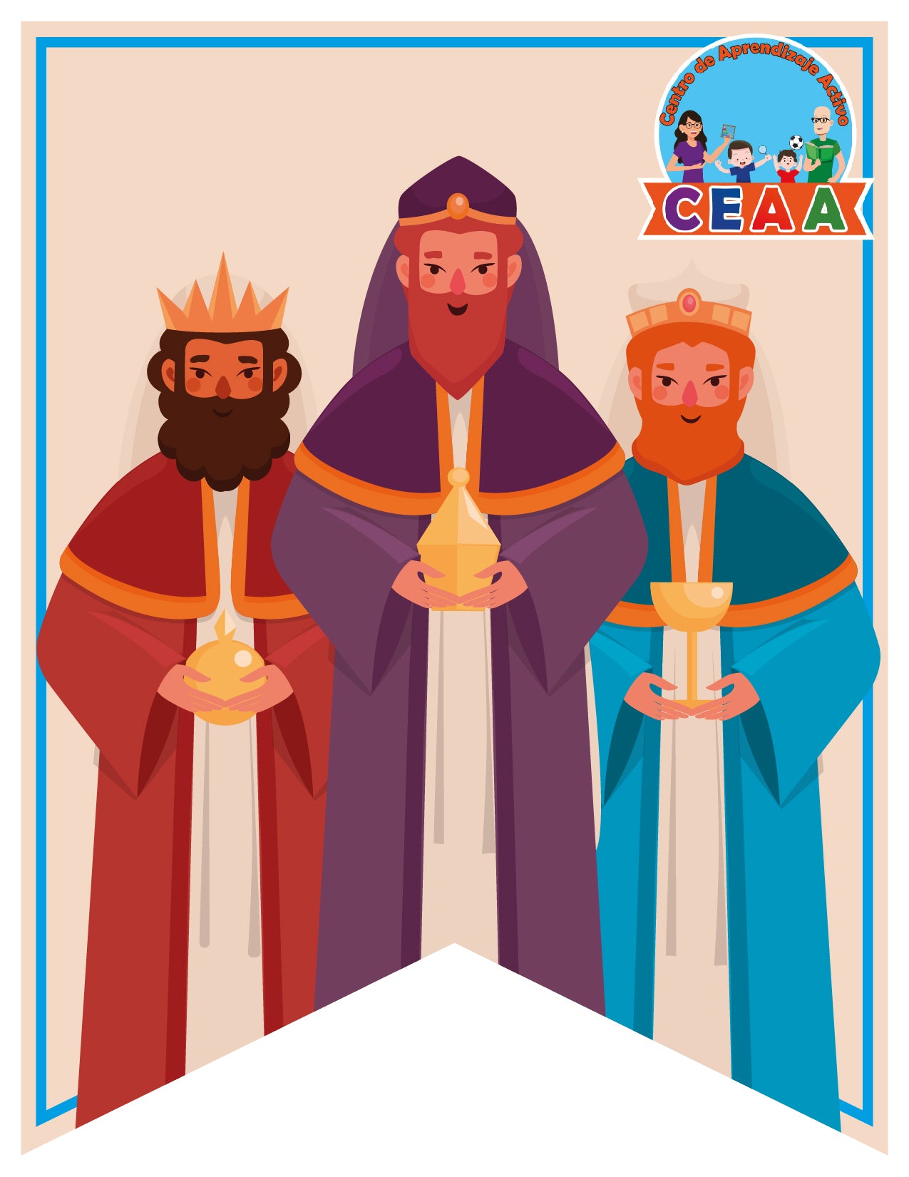 Banderín Mes de Enero V1