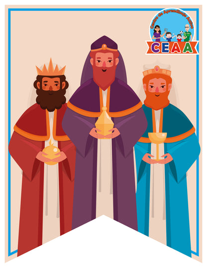 Banderín Mes de Enero V1