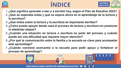 ESCUELA Y FAMILIA: ¿CÓMO APRENDEN A LEER Y A ESCRIBIR MIS HIJAS E HIJOS EN LA ESCUELA? en PDF