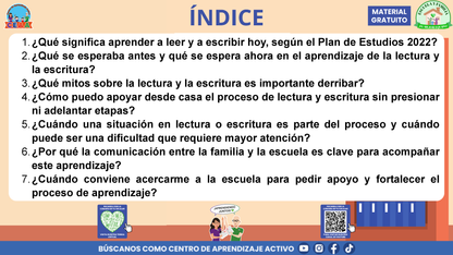 Escuela y familia: ¿CÓMO APRENDEN A LEER Y A ESCRIBIR MIS HIJAS E HIJOS EN LA ESCUELA? en PDF