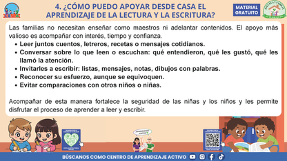 ESCUELA Y FAMILIA: ¿CÓMO APRENDEN A LEER Y A ESCRIBIR MIS HIJAS E HIJOS EN LA ESCUELA? en PDF
