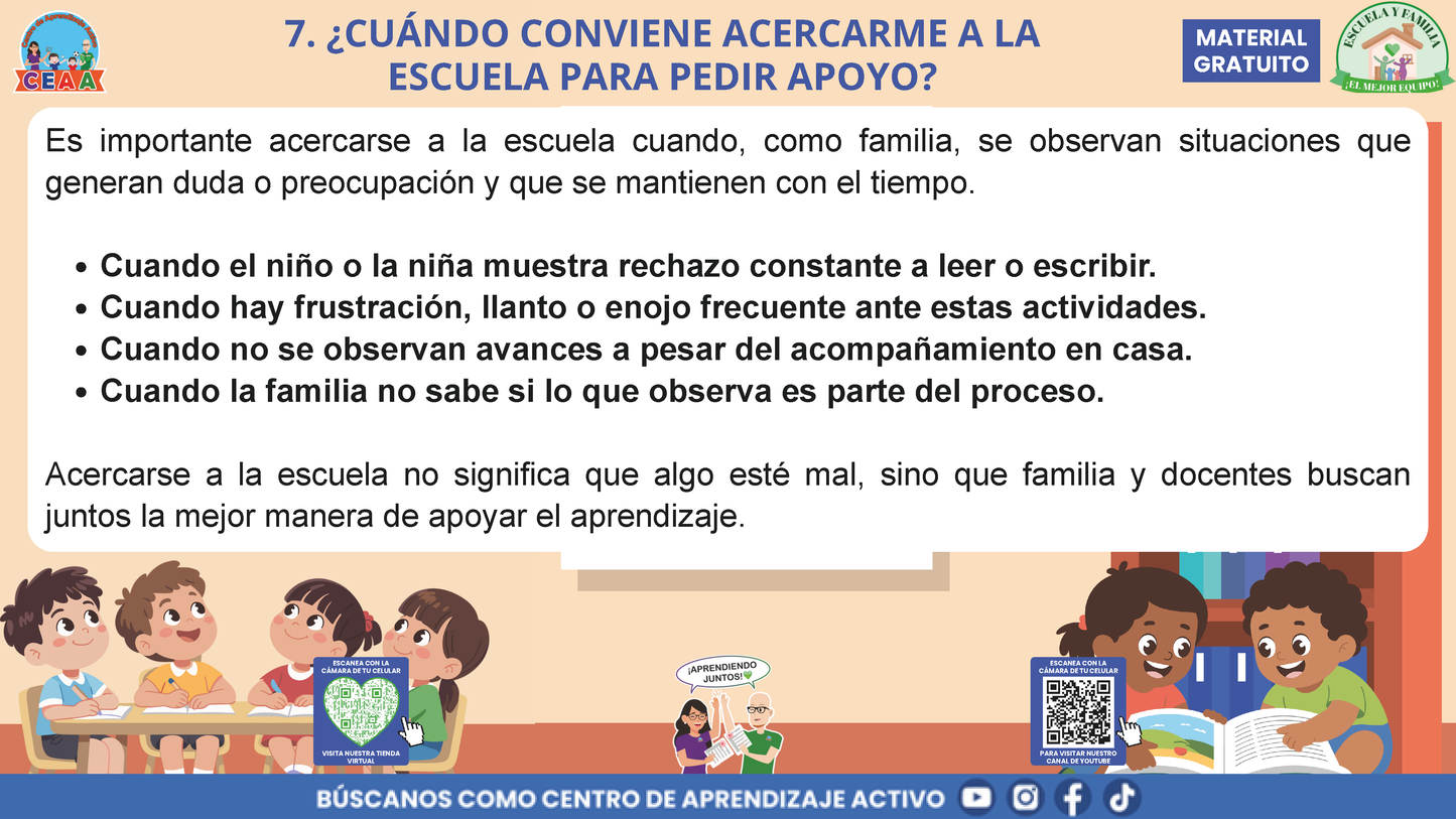 ESCUELA Y FAMILIA: ¿CÓMO APRENDEN A LEER Y A ESCRIBIR MIS HIJAS E HIJOS EN LA ESCUELA? en PDF