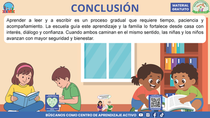 Escuela y familia: ¿CÓMO APRENDEN A LEER Y A ESCRIBIR MIS HIJAS E HIJOS EN LA ESCUELA? en PDF