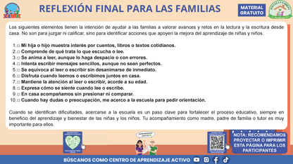 Escuela y familia: ¿CÓMO APRENDEN A LEER Y A ESCRIBIR MIS HIJAS E HIJOS EN LA ESCUELA? en PDF