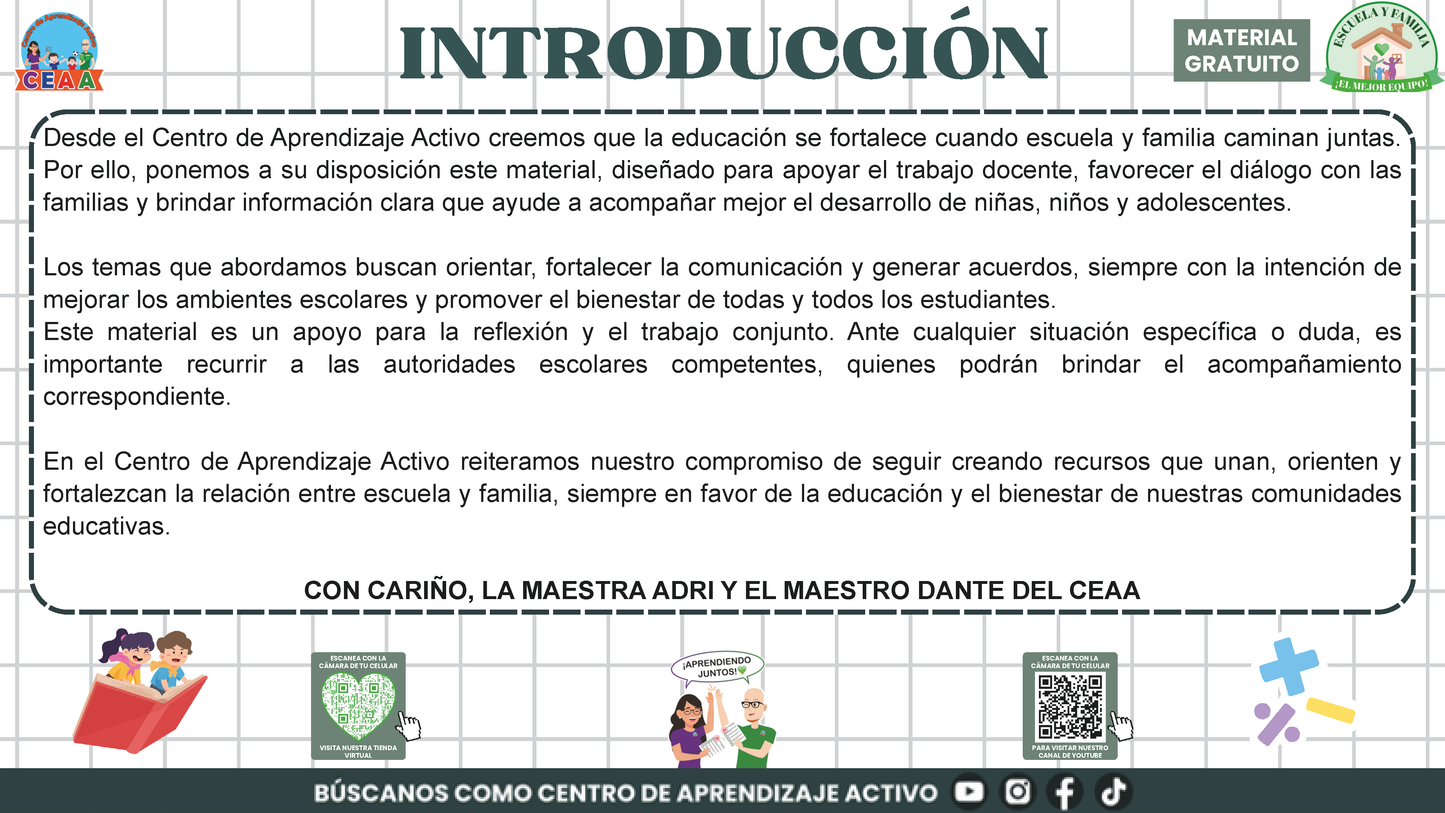 ESCUELA Y FAMILIA: ¿Cómo aprenden matemáticas mis hijas e hijos en la escuela? en PDF