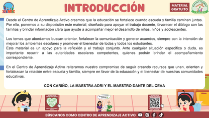 ESCUELA Y FAMILIA: ¿Cómo enseñar a nuestras hijas e hijos a expresar asertivamente y gestionar sus emociones? En PDF