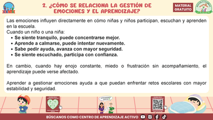 ESCUELA Y FAMILIA: ¿Cómo enseñar a nuestras hijas e hijos a expresar asertivamente y gestionar sus emociones? En PDF