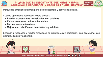 ESCUELA Y FAMILIA: ¿Cómo enseñar a nuestras hijas e hijos a expresar asertivamente y gestionar sus emociones? En PDF