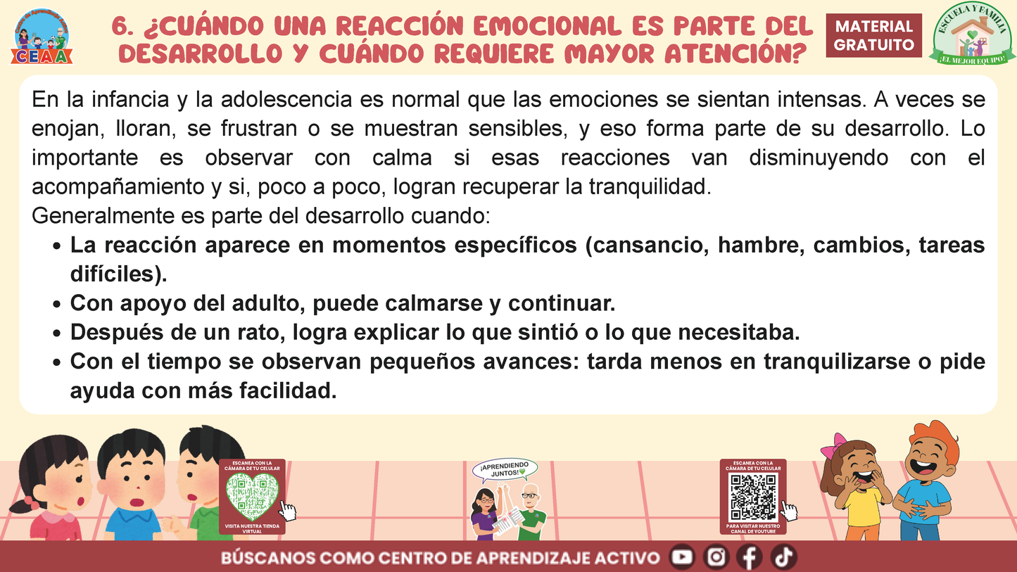 ESCUELA Y FAMILIA: ¿Cómo enseñar a nuestras hijas e hijos a expresar asertivamente y gestionar sus emociones? En PDF