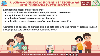 ESCUELA Y FAMILIA: ¿Cómo enseñar a nuestras hijas e hijos a expresar asertivamente y gestionar sus emociones? En PDF