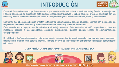 ESCUELA Y FAMILIA: ¿Qué hacer y cómo resolver conflictos entre estudiantes de manera adecuada? en PDF