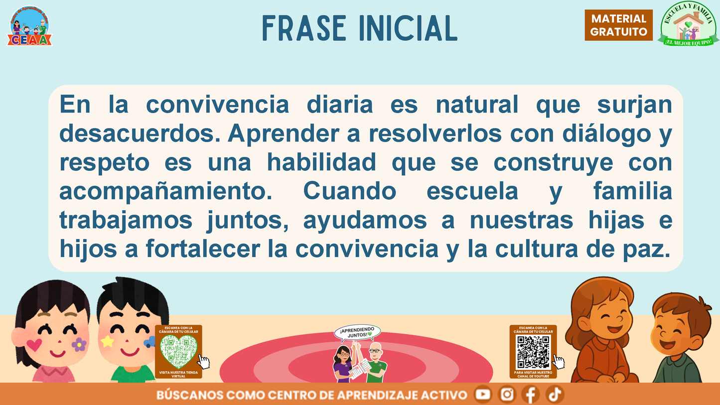 ESCUELA Y FAMILIA: ¿Qué hacer y cómo resolver conflictos entre estudiantes de manera adecuada? en PDF