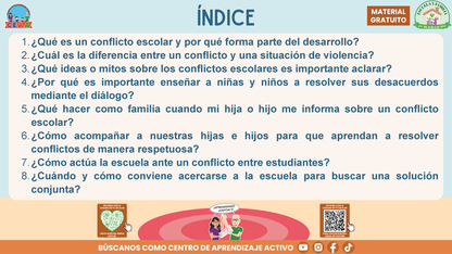 ESCUELA Y FAMILIA: ¿Qué hacer y cómo resolver conflictos entre estudiantes de manera adecuada? en PDF