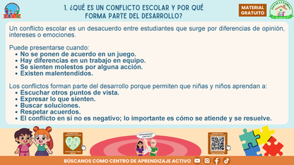 ESCUELA Y FAMILIA: ¿Qué hacer y cómo resolver conflictos entre estudiantes de manera adecuada? en PDF